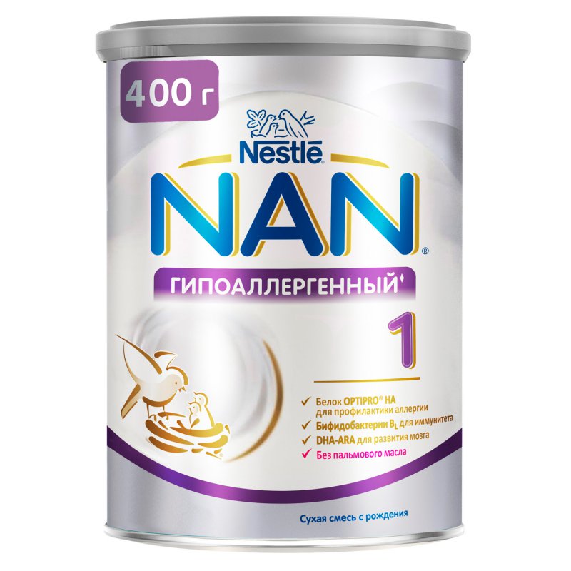 NAN 1 гипоаллергенный 400г.