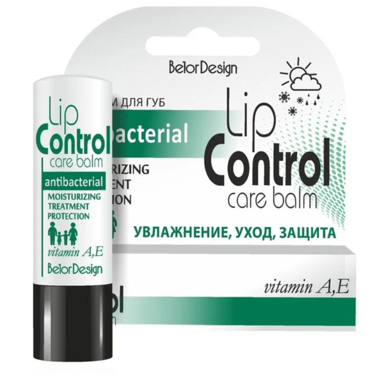 БАЛЬЗАМ Д/ГУБ LIP CONTROL АНТИБАКТЕРИАЛЬНЫЙ 4гр