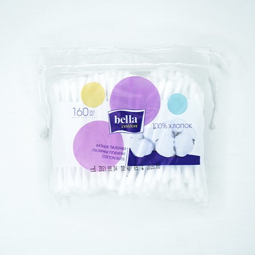 ВАТНЫЕ ПАЛОЧКИ BELLA CARE 160шт.