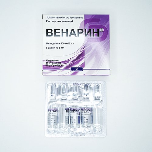 ВЕНАРИН Р-Р ДЛЯ ИН 500мг 5мл 5шт