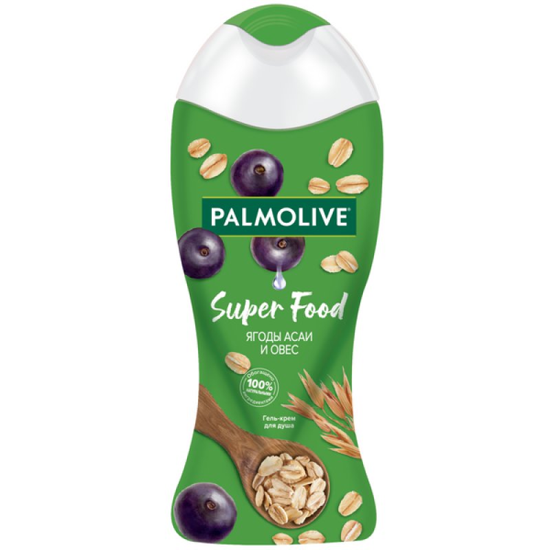 ГЕЛЬ Д/ДУША PALMOLIVE (ЯГОДЫ АСАИ И ОВЕС) 250мл