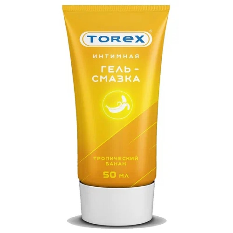 ГЕЛЬ СМАЗКА TOREX ТРОПИЧЕСКИЙ БАНАН 50мл