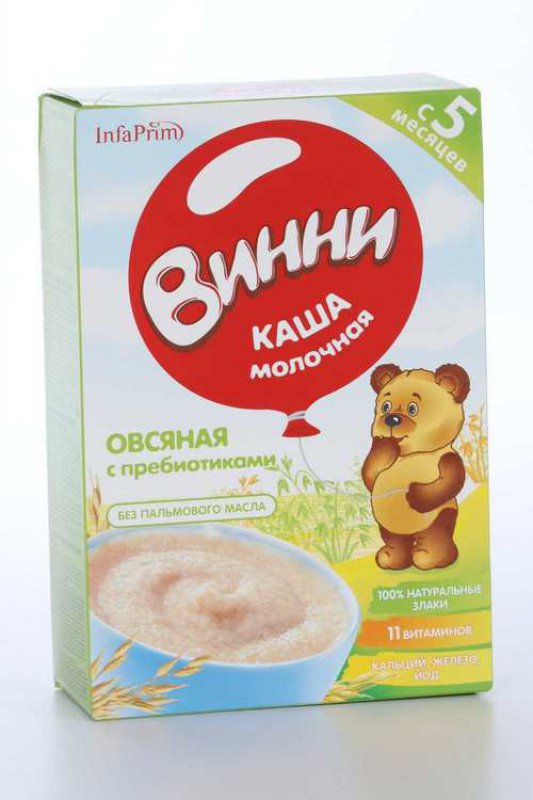 КАША МОЛ. "ВИННИ" ОВСЯНАЯ (5мес+) 200г